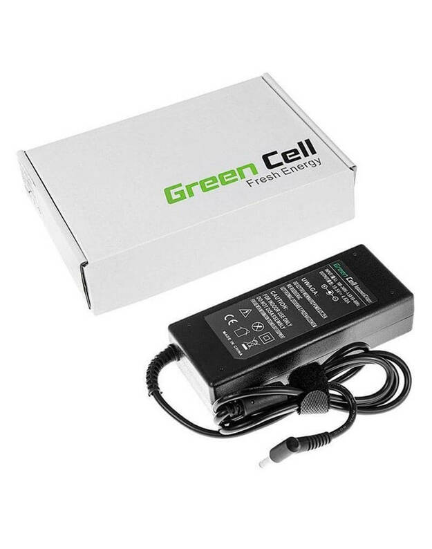 Nešiojamo kompiuterio įkroviklis Green Cell Acer 19V/4,74A - jungtis 5,5/1,7mm