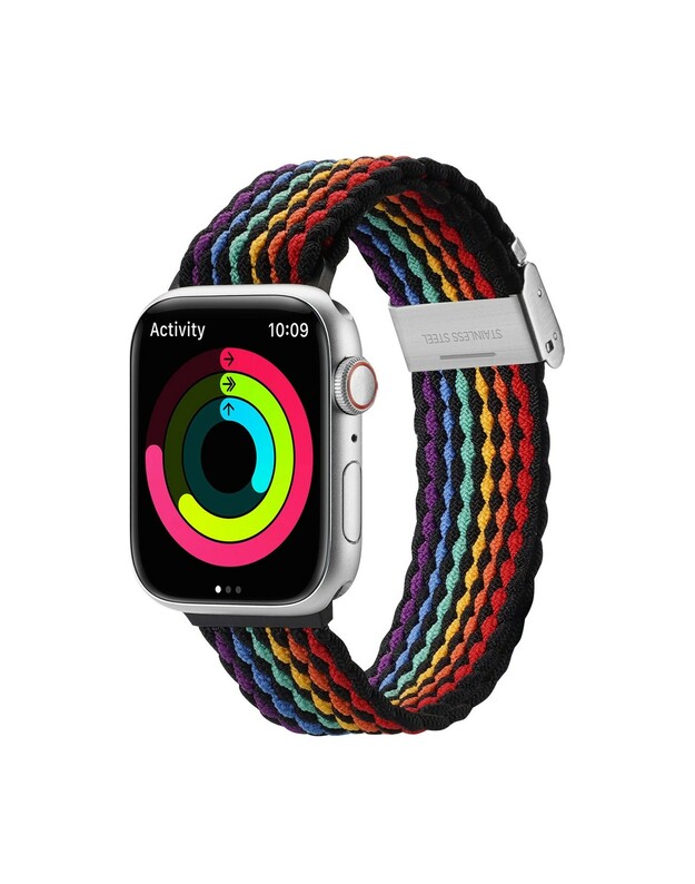 Apyrankė Dux Ducis Mixture II Series Apple Watch 42/44/45/49mm Dark Stripes