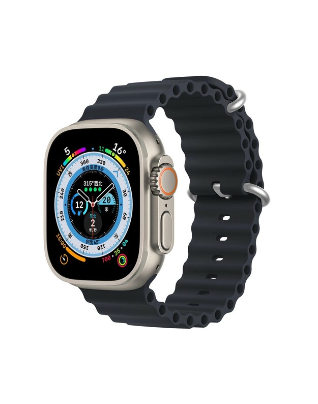 Apyrankė Dux Ducis OceanWave Series Apple Watch 42/44/45/49mm Midnight