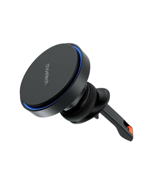 Automobilinis laikiklis-įkroviklis Choetech T205-F MagSafe 15W juodas