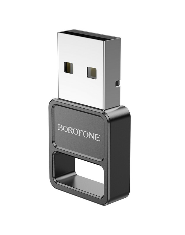 Bluetooth adapteris Borofone DH8 Bluetooth 5.1 juodas