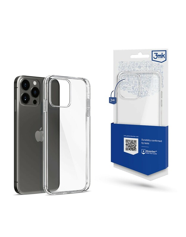 Dėklas 3mk Clear Case 1,2mm Apple iPhone 15 Pro