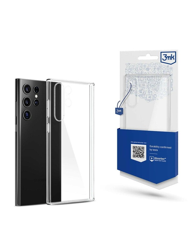 Dėklas 3mk Clear Case 1,2mm Samsung S918 S23 Ultra 5G