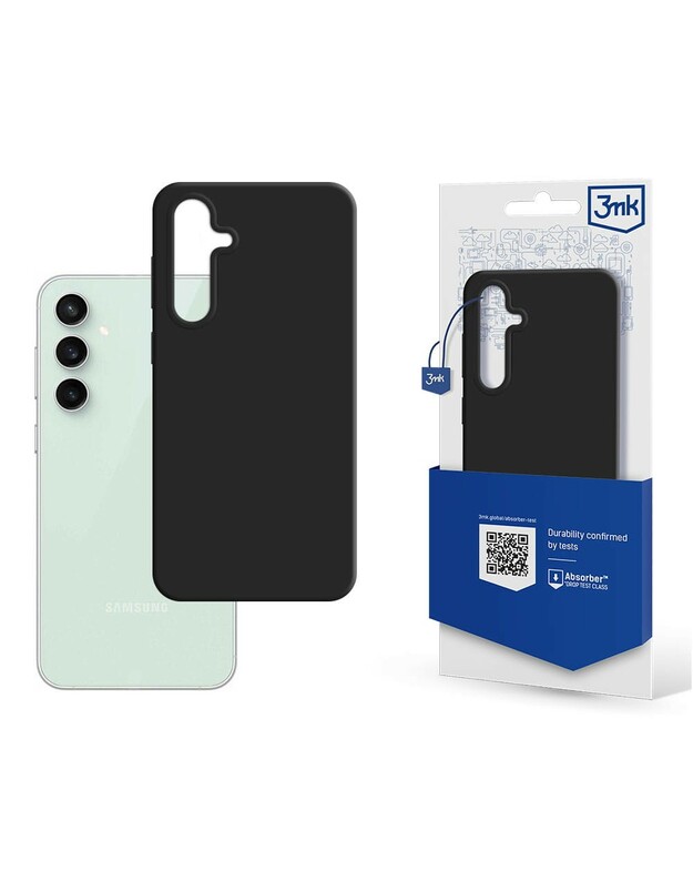 Dėklas 3mk Matt Case Samsung S711 S23 FE juodas