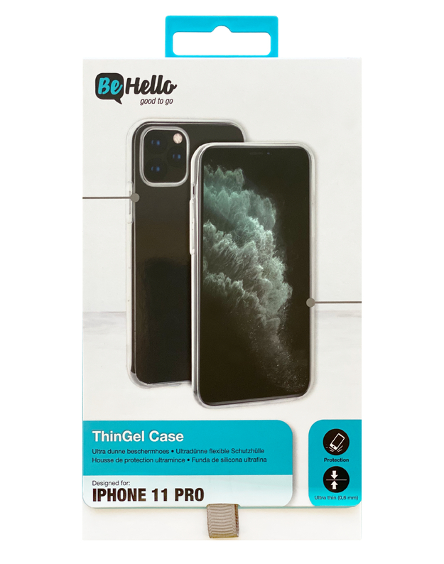 Dėklas BeHello ThinGel Apple iPhone 12 mini skaidrus