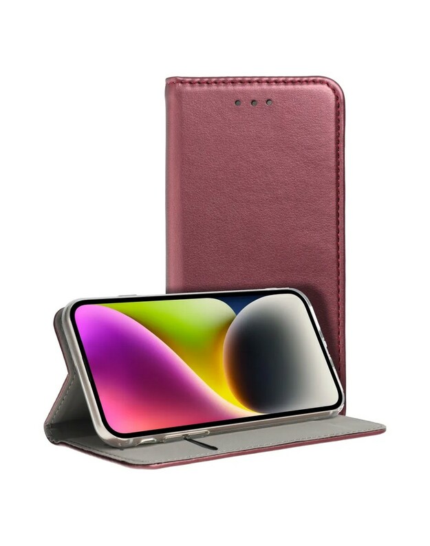 Dėklas Smart Magnetic Xiaomi Poco F4 GT bordo