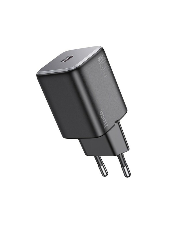 Įkroviklis Hoco N40 USB-C PD20W juodas