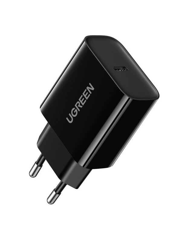 Įkroviklis Ugreen CD137 USB-C 20W 3A juodas