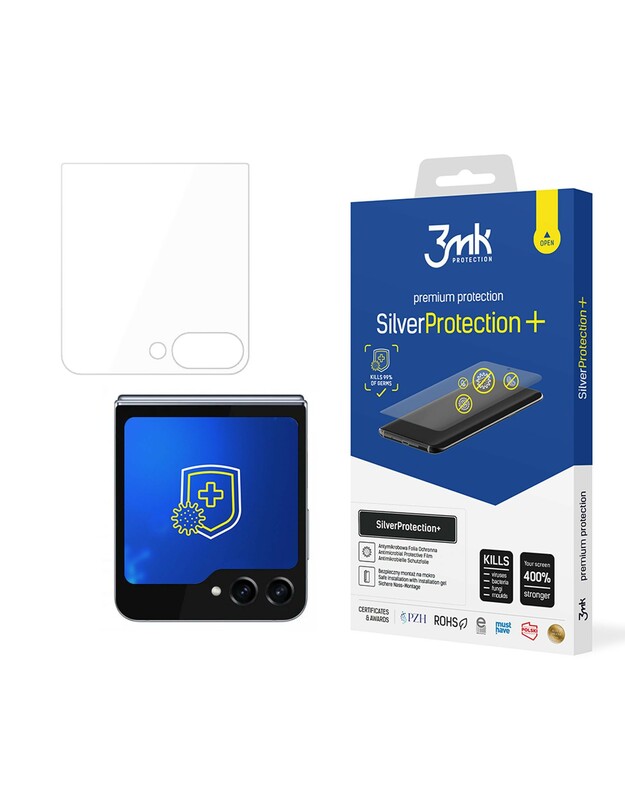 LCD apsauginė plėvelė 3mk Silver Protection+ Samsung F741 Z Flip6