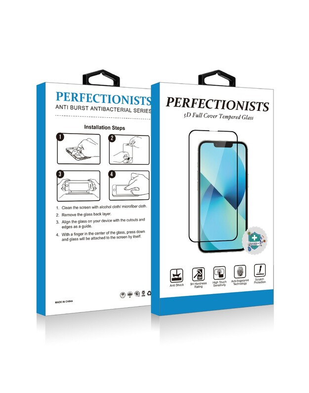 LCD apsauginis stikliukas 3D Perfectionists Apple iPhone 15 juodas