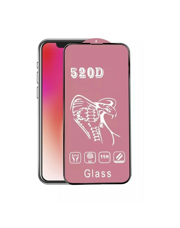 LCD apsauginis stikliukas 520D Apple iPhone XS Max/11 Pro Max juodas