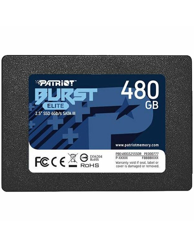 Patriot  SSD BURST ELITE 480GB SATA3 2,5