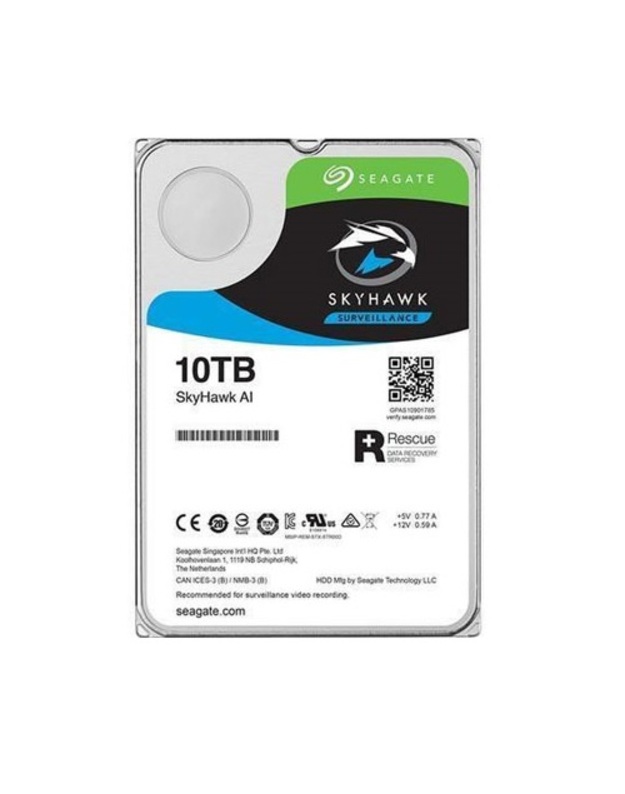 10TB SEAGATE SURVEILLANCE SKYHAWK 3.5“, HDD SATA 10TB SATA 6G