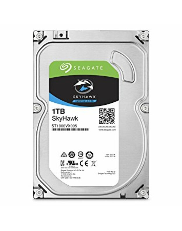 1TB SEAGATE SURVEILLANCE SKYHAWK 3.5“, HDD SATA 1TB 5900RPM SATA 6G