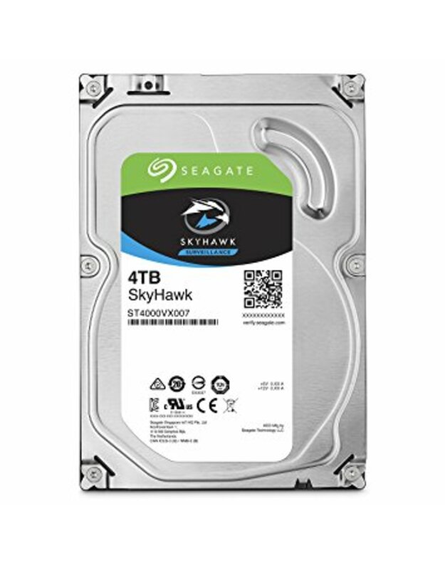 4TB SEAGATE SURVEILLANCE SKYHAWK 3.5“, HDD SATA 4TB 5900RPM SATA 6G