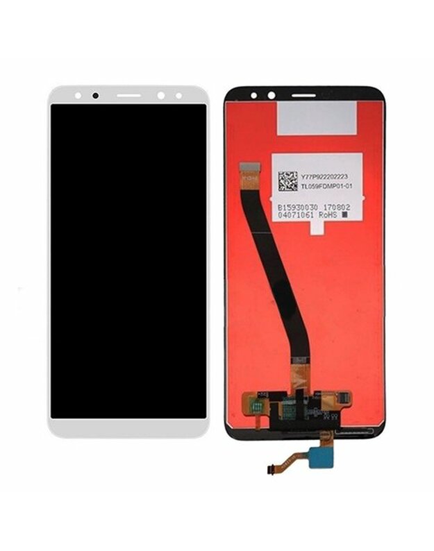 Ekranas LCD Huawei Mate 10 lite (baltas) restauruotas