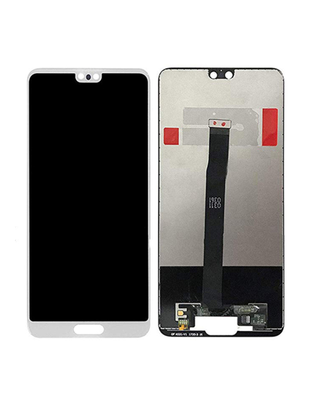 Ekranas LCD Huawei P20 Lite (baltas) restauruotas