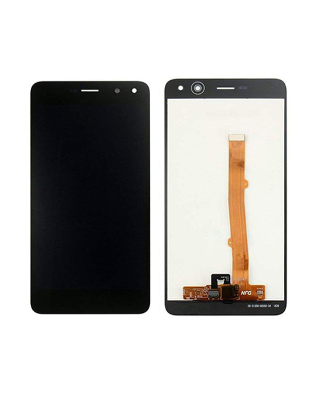 Ekranas LCD Huawei Y6 2017 (Nova Young) / Y5 2017 (Y5 III) (juodas) restauruotas