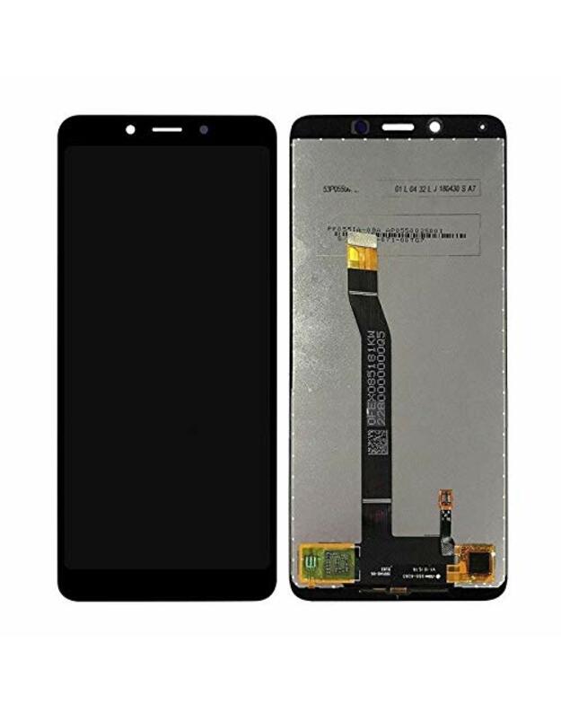 Ekranas LCD Xiaomi Redmi 6 / 6A (juodas) Restauruotas