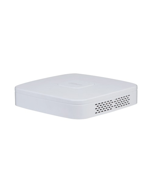 IP įrašymo įrenginys 4 kam., 4K 16MP, 1HDD, 80Mbps, 4PoE įėjimai, H.265/H.264, IVS