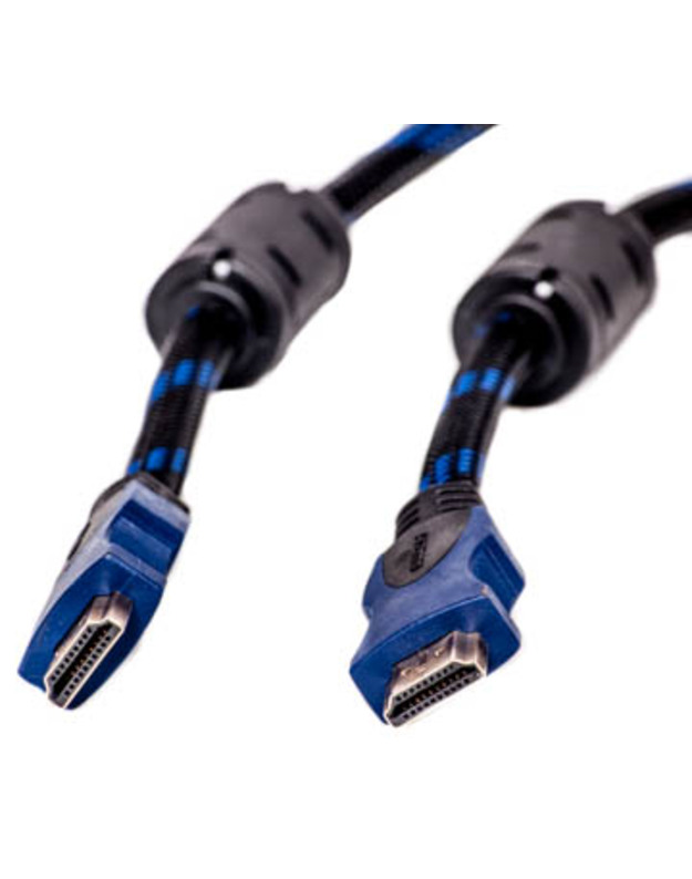 Kabelis HDMI - HDMI, 3m, 1.4 ver., Nylon