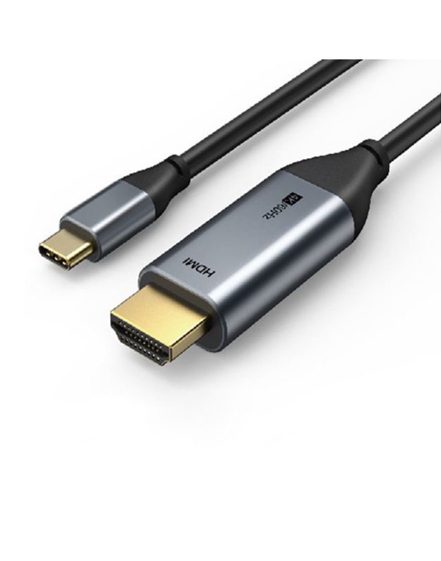 Kabelis USB-C - HDMI, 4K, Ultra HD, 1.8 m, 2.0 ver.