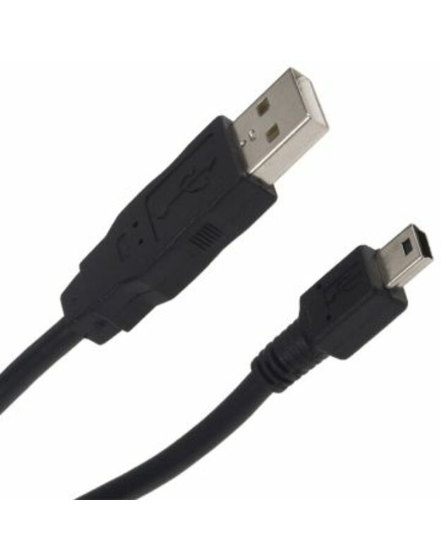 Kabelis USB – USB mini, 1.5m