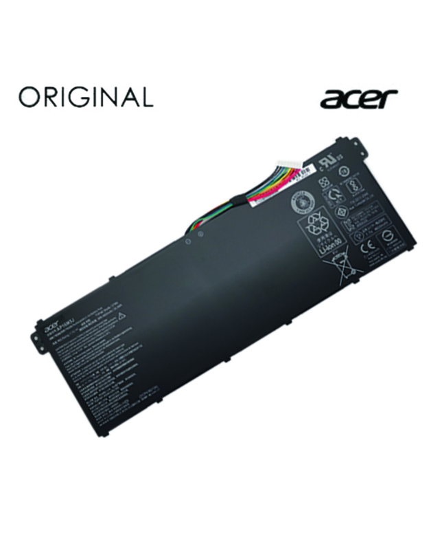 Nešiojamo kompiuterio baterija ACER AP16M5J, 4810mAh, Original