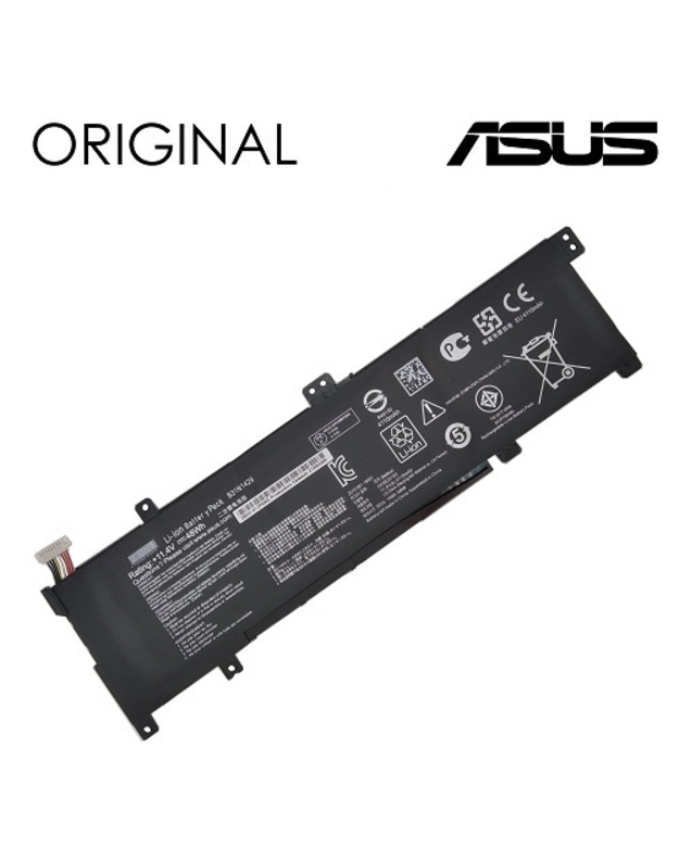 Nešiojamo kompiuterio baterija ASUS B31N1429, 4110mAh, Original