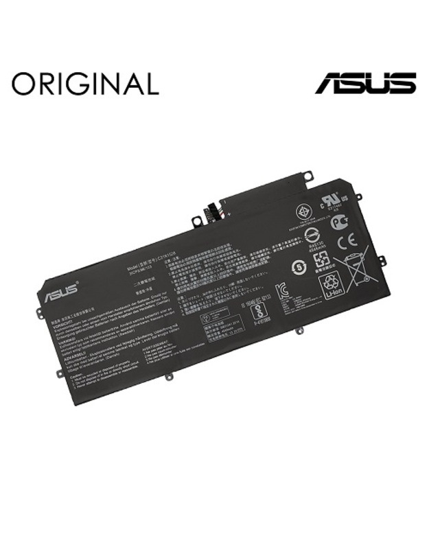 Nešiojamo kompiuterio baterija ASUS C31N1528, 4680mAh, Original