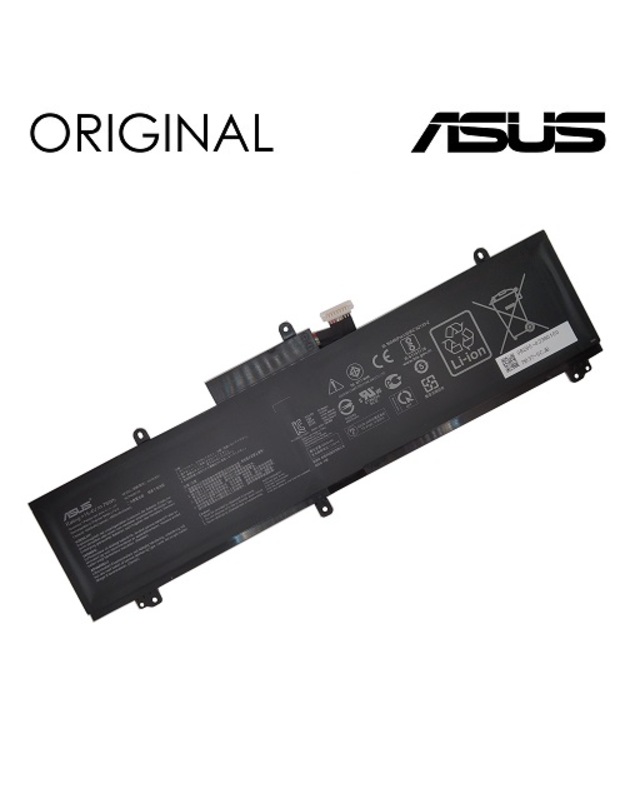 Nešiojamo kompiuterio baterija ASUS C41N1837, 4800mAh, Original