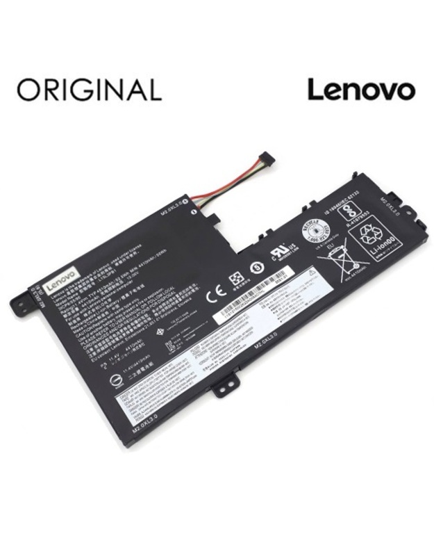 Nešiojamo kompiuterio baterija, Lenovo L15L3PB1, 4510mAh, Original