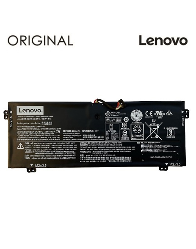 Nešiojamo kompiuterio baterija LENOVO L16M4PB1, 6080mAh, Original