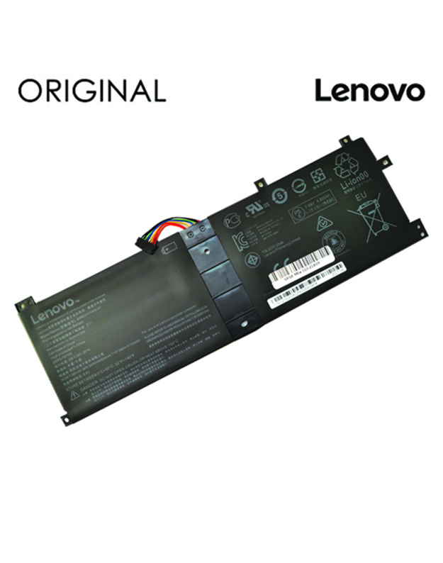 Nešiojamo kompiuterio baterija LENOVO Miix 510, 5110mAh, Original