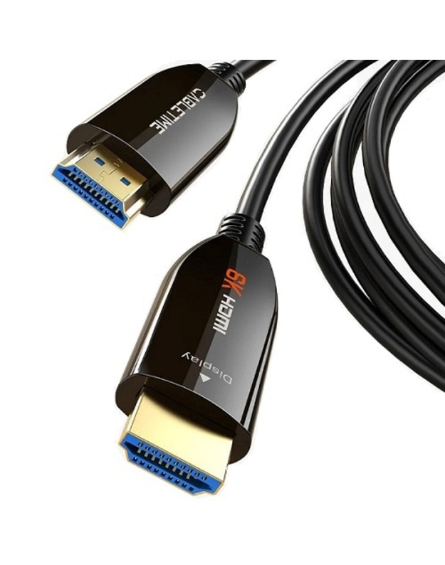 Optinis kabelis HDMI - HDMI, AOC, 8K, 60Hz, 50m, 48Gbps, 2.1 ver