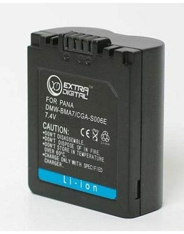 Panasonic, baterija CGA-S006E