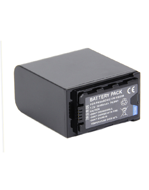 PANASONIC VW-VBD98 baterija, 10400mAh