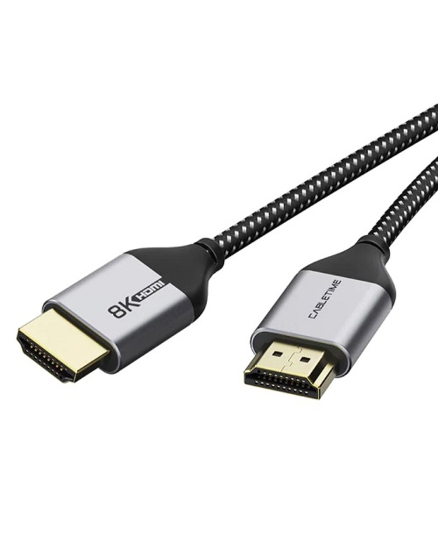 Premium klasės kabelis HDMI - HDMI, 8K, UHD, 1m, 2.1 ver